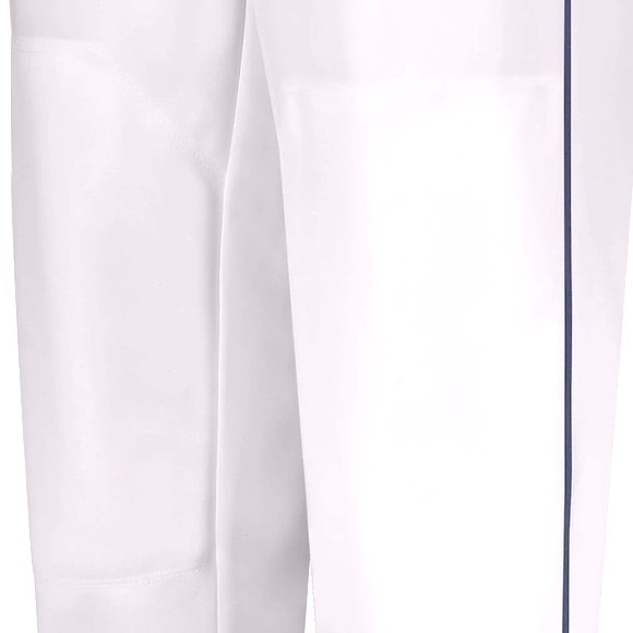 NWT RUSSELL ATHLETIC White Baseball Pants Blue Piped Diamond Series 2.0 Sz Small - Picture 7 of 16